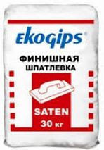 Шпаклівка Satengips ЕКОГІПС фінішна (9926821279733), 25 кг